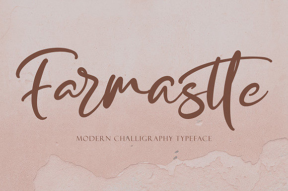 Farmaste Font Poster 1