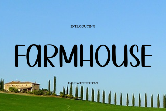 Farmhouse Font