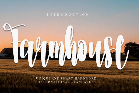 Farmhouse Font