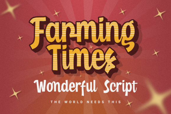 Farming Times Font