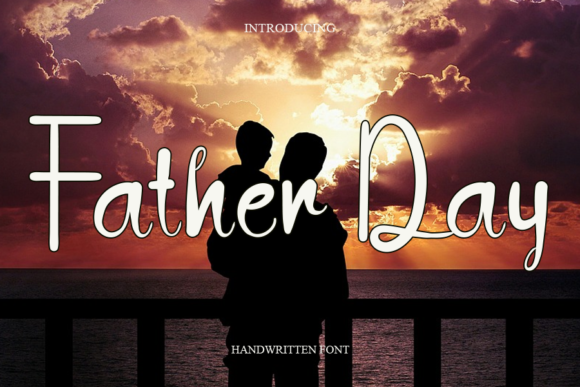 Father Day Font Poster 1