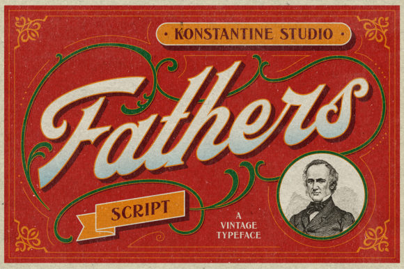 Fathers Font Poster 1