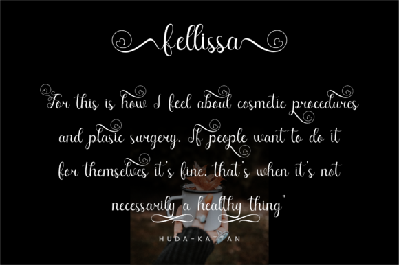 Fellyssa Font Poster 8