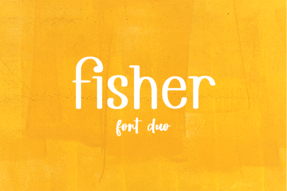 Fisher Font Poster 1