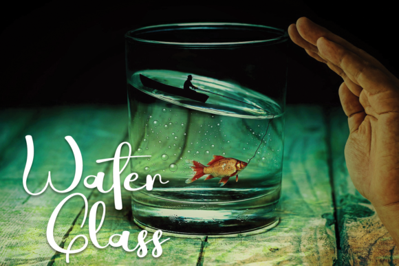 Fishing Font Poster 4