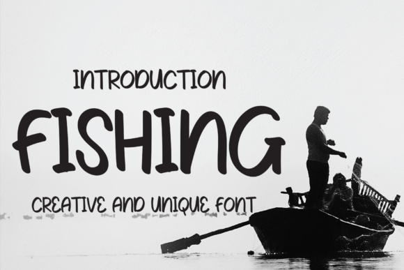 Fishing Font Poster 1