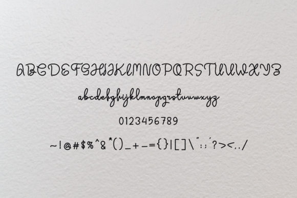 Five Nails Font Poster 4