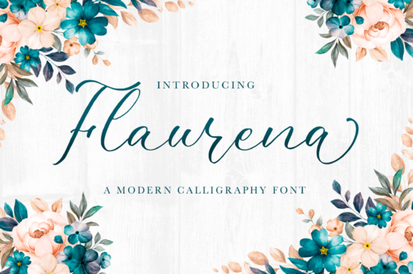 Flaurena Font Poster 1