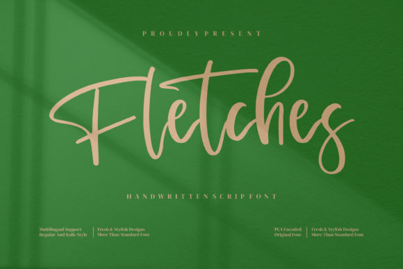 Fletches Font