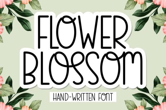 Flower Blossom Font