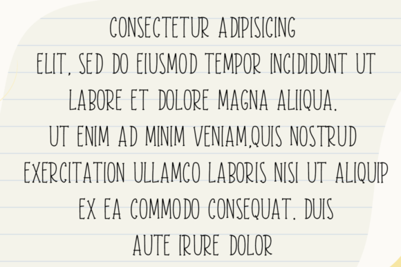 Flower Dream Font Poster 4