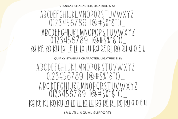 Flower Dream Font Poster 9