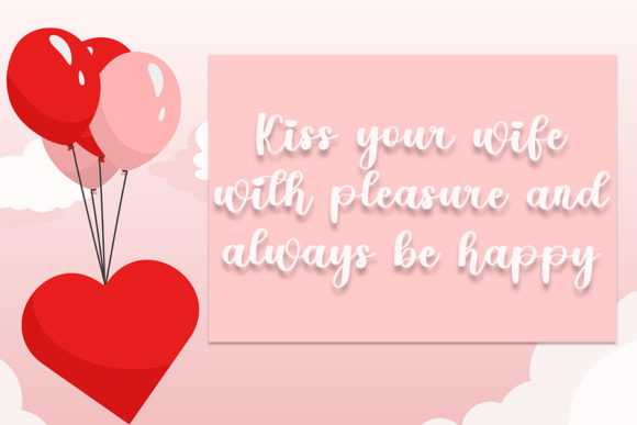 Flower Rainbow Font Poster 2