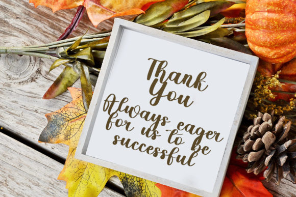 Flower Rainbow Font Poster 5