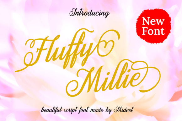 Fluffy Millie Font Poster 1