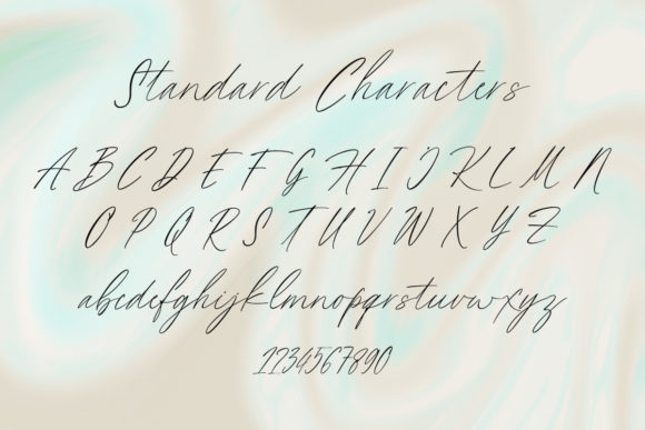 Flumbery White Font Poster 5