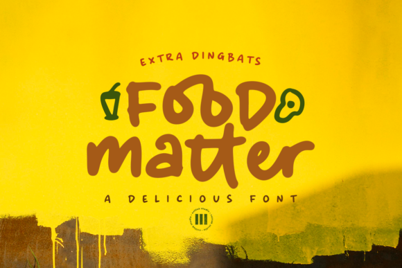 Food Matter Font