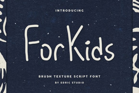 For Kids Font Poster 1