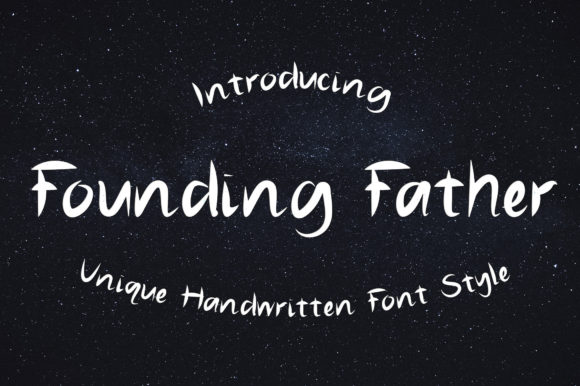 Founding Father Font