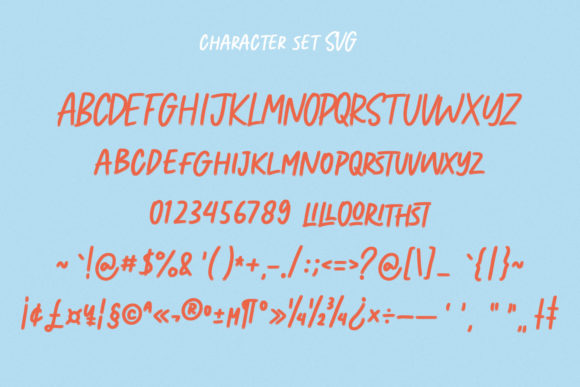 Foxrights Font Poster 9