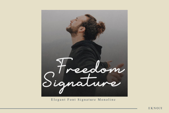 Freedom Signature Font