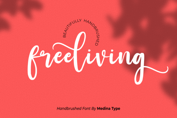 Freeliving Font Poster 1