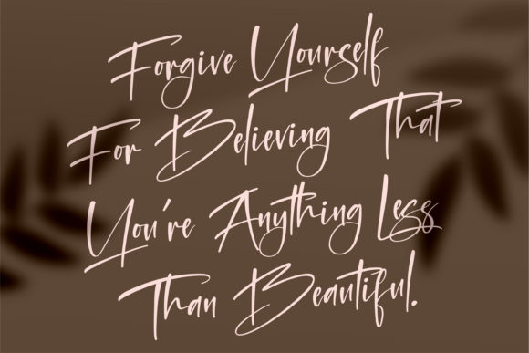 Freestyle Lettering Font Poster 12