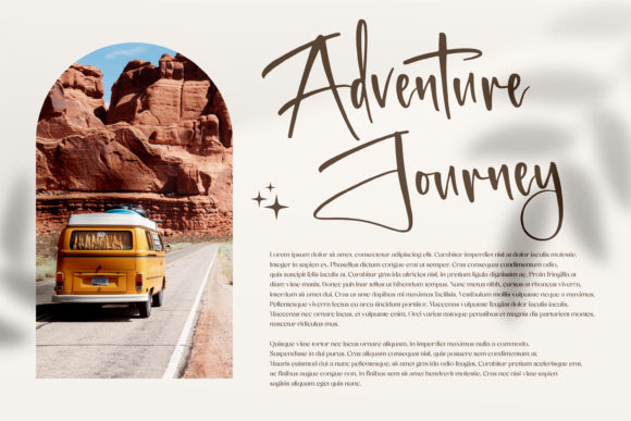 Freestyle Lettering Font Poster 3