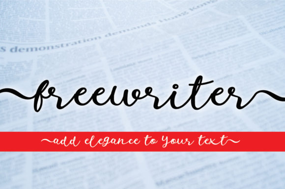 Freewriter Font