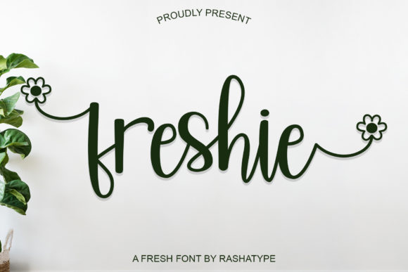 Freshie Font Poster 1