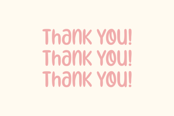Friendly Smiley Font Poster 9
