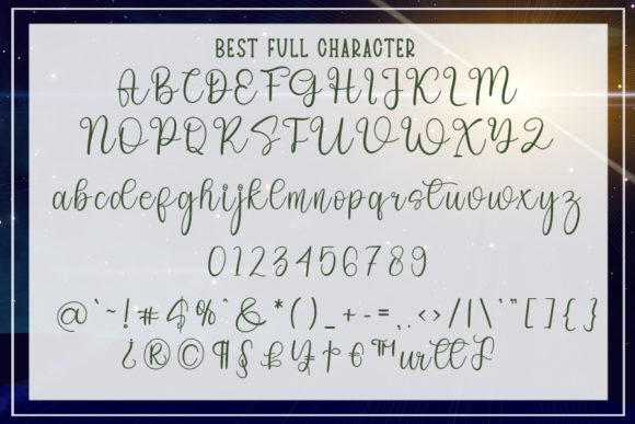 Futuristic Font Poster 4