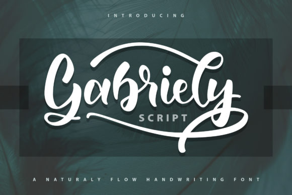 Gabrelly Font Poster 1