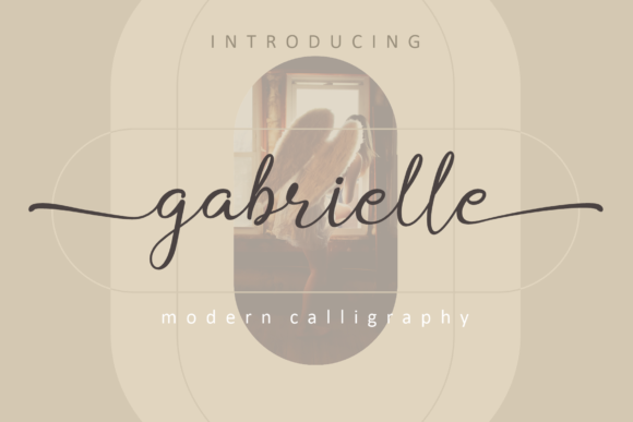 Gabrielle Font Poster 1