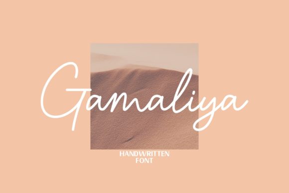 Gamaliya Font Poster 1