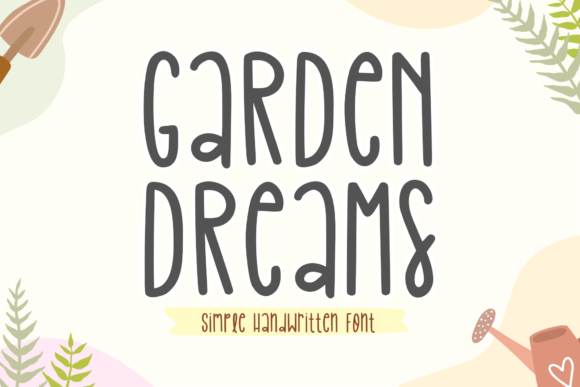 Garden Dreams Font Poster 1