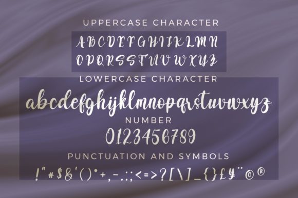 Gaseda Font Poster 5