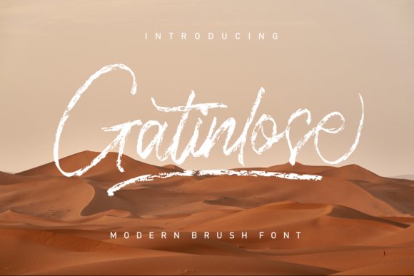 Gatinlose Font Poster 1