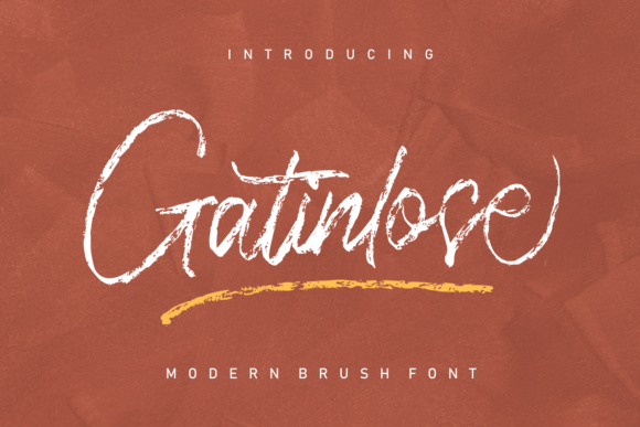 Gatinlose Font Poster 2