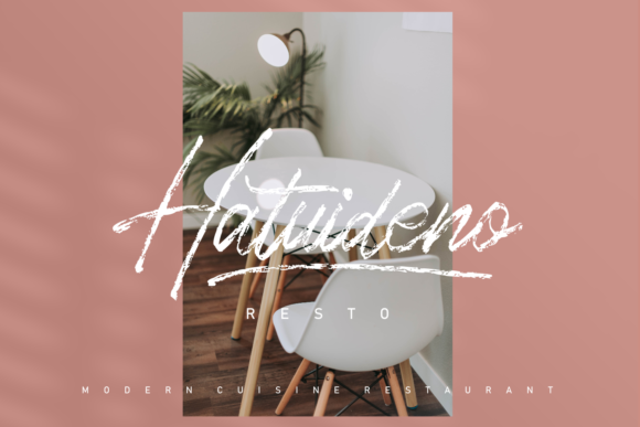 Gatinlose Font Poster 6