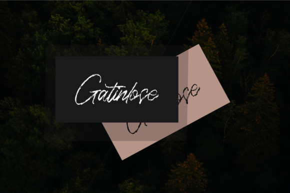 Gatinlose Font Poster 9