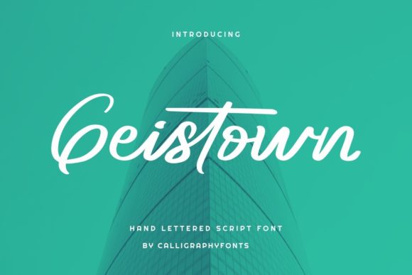 Geistown Font