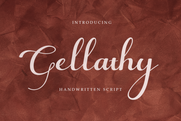 Gellathy Font Poster 1