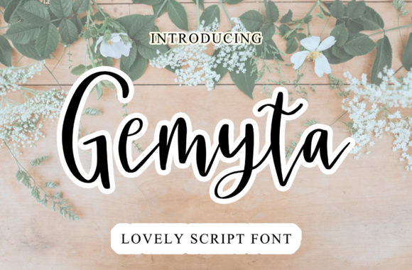 Gemyta Font Poster 2