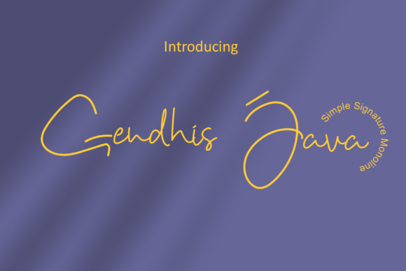 Gendhis Java Font Poster 1