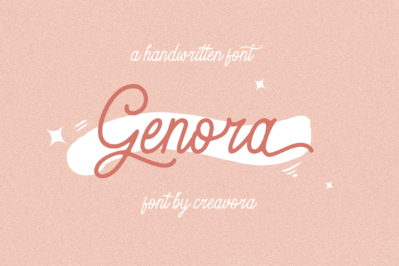 Genora Font Poster 1