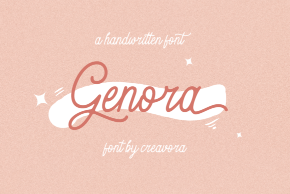 Genora Font Genora Font Poster 1