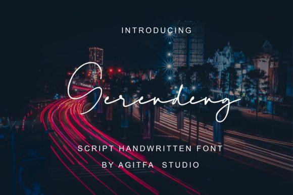 Gerendeng Font