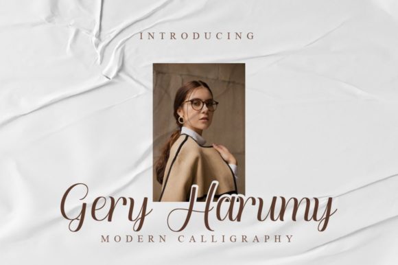 Gery Harumy Font