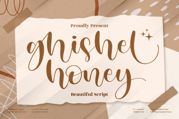 Ghisel Honey Font